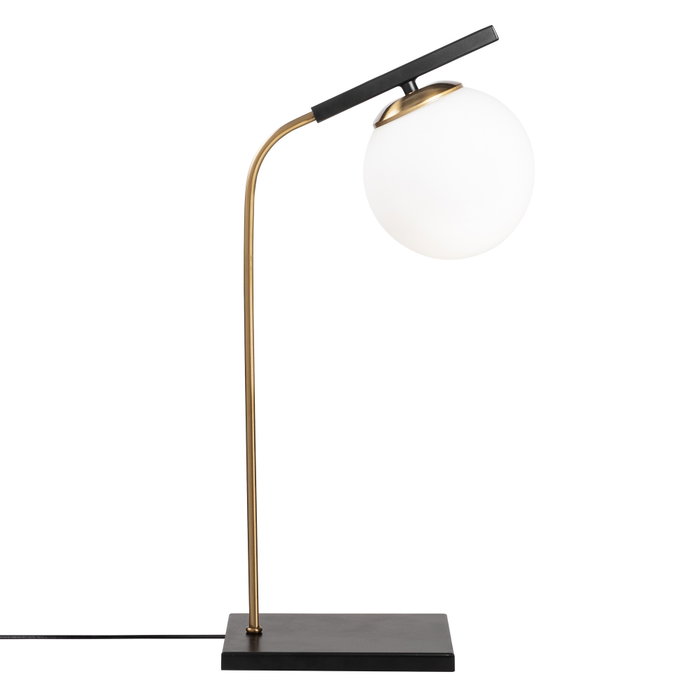 Opviq Yıldız - 4021 Lámpara de mesa Dorada y Negra